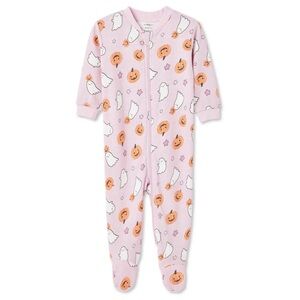 NWT George baby Halloween print zip pajama sleeper